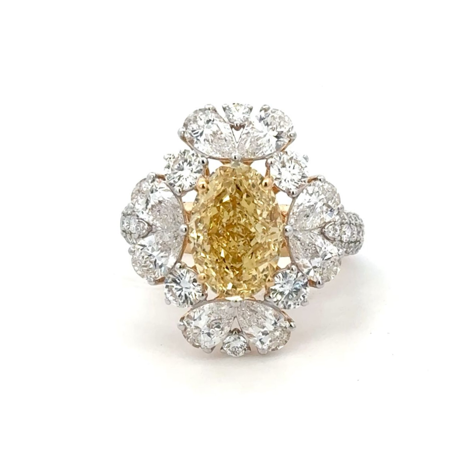 Golden Bloom Ring
