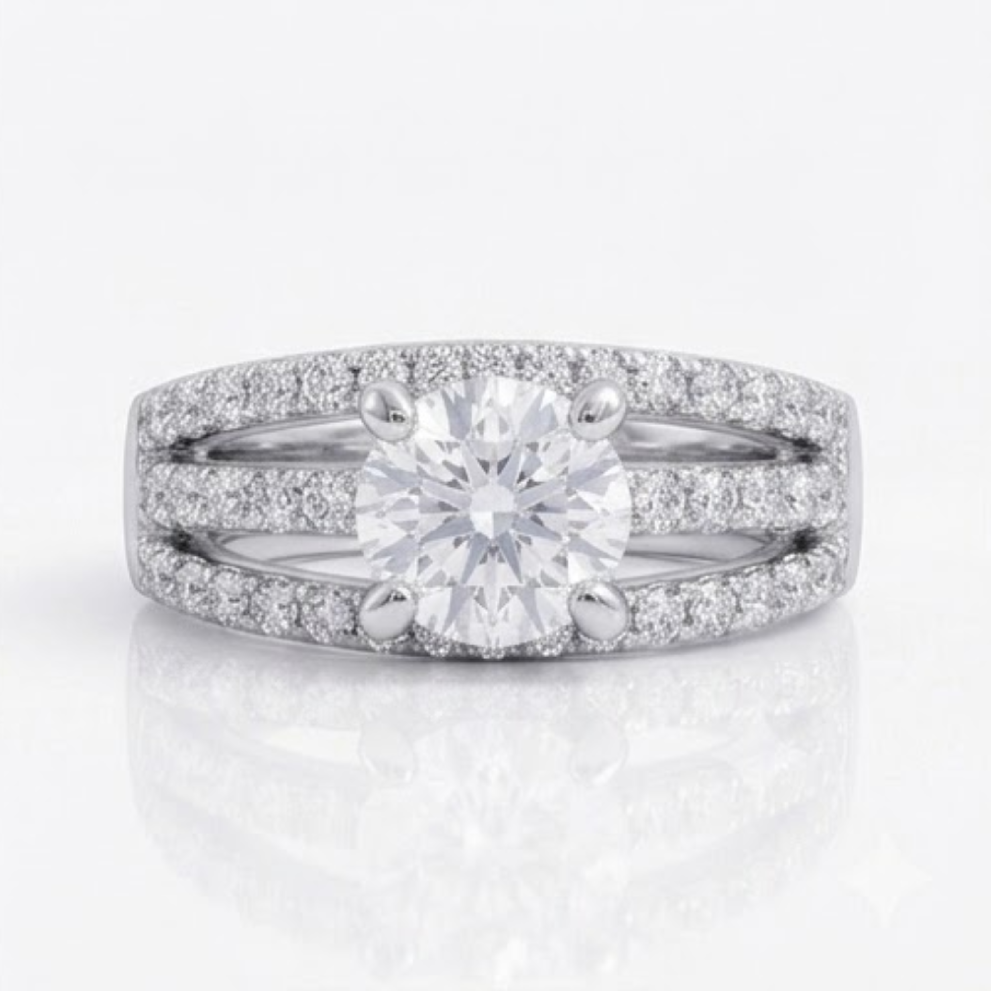Trinity Spark Ring