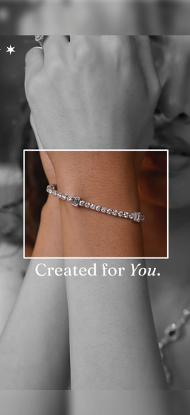 Lab-grown diamond ring detail