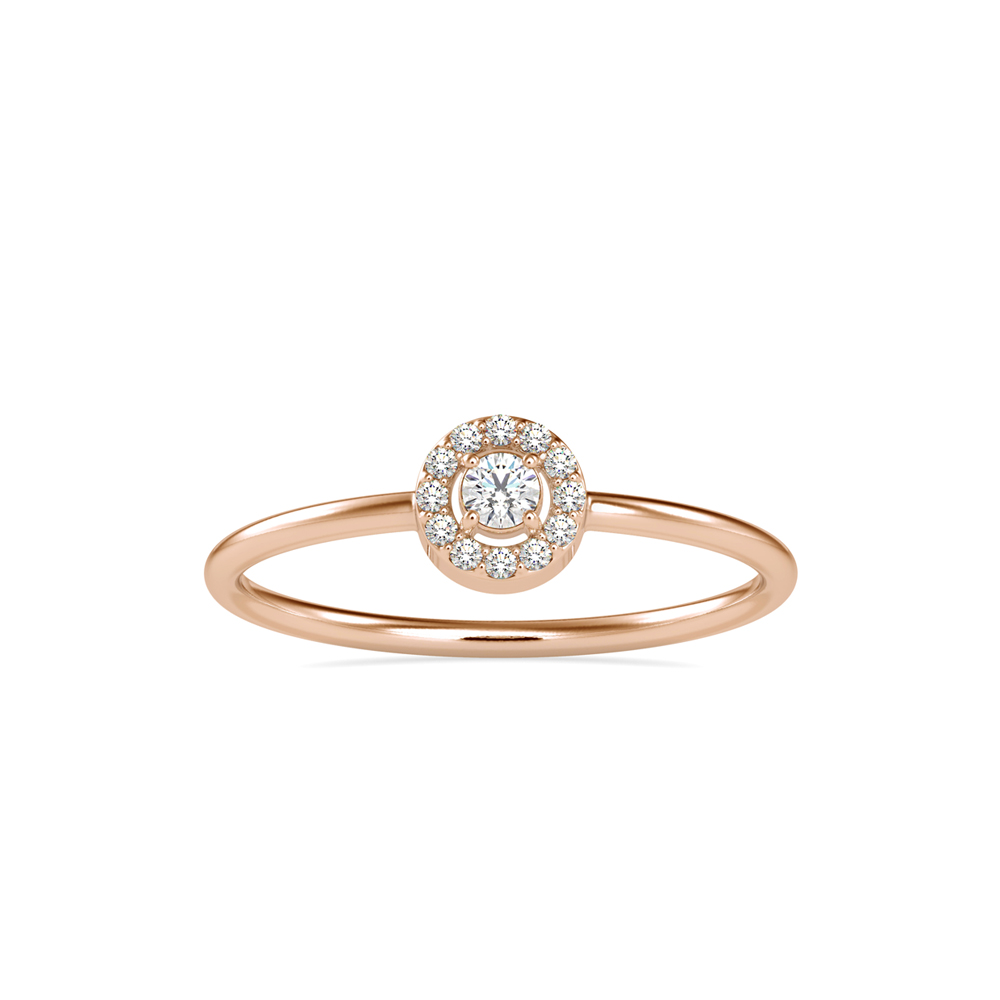 ROUND CLUSTER DIAMOND RING