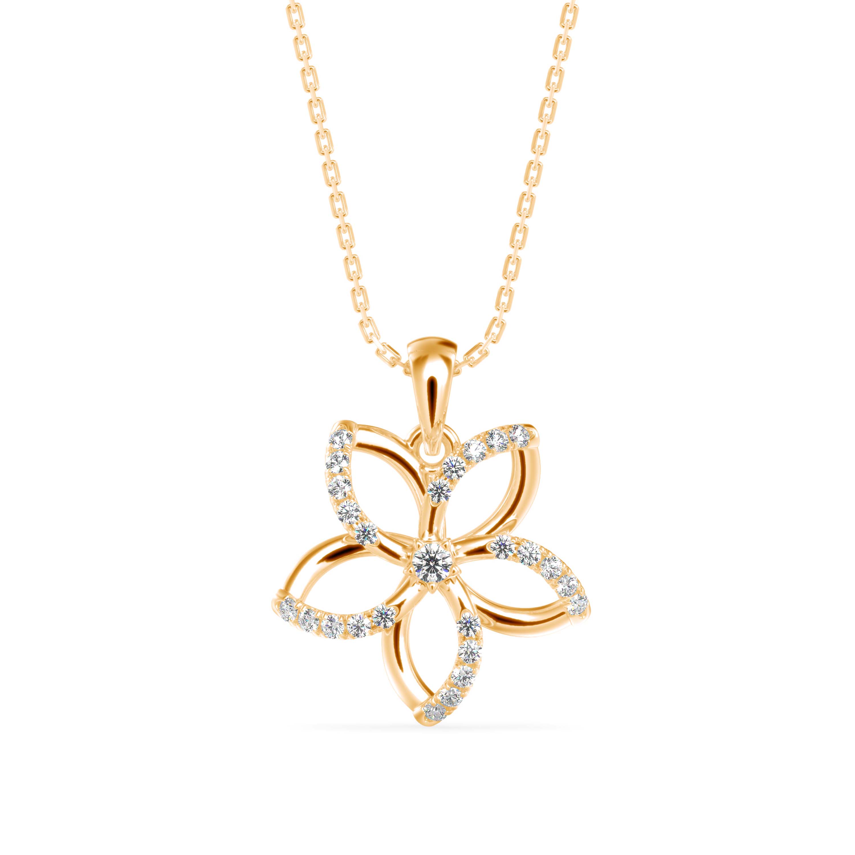 ORCHID SPARKLE PENDANT