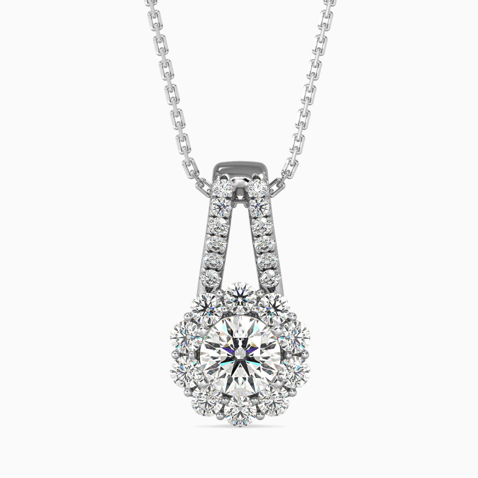 DIAMOND CASCADE PENDANT