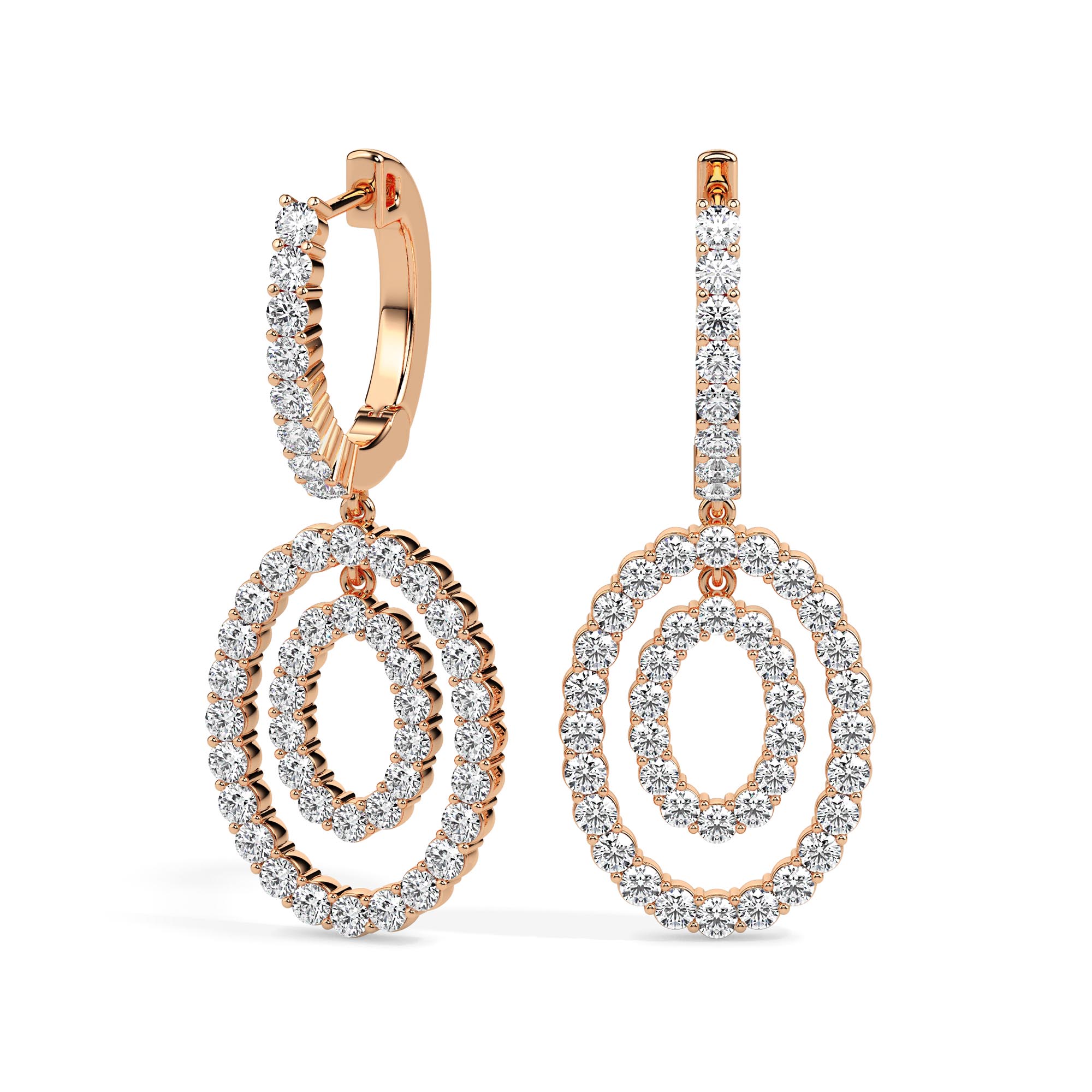 DUO DAZZLE EARRINGS