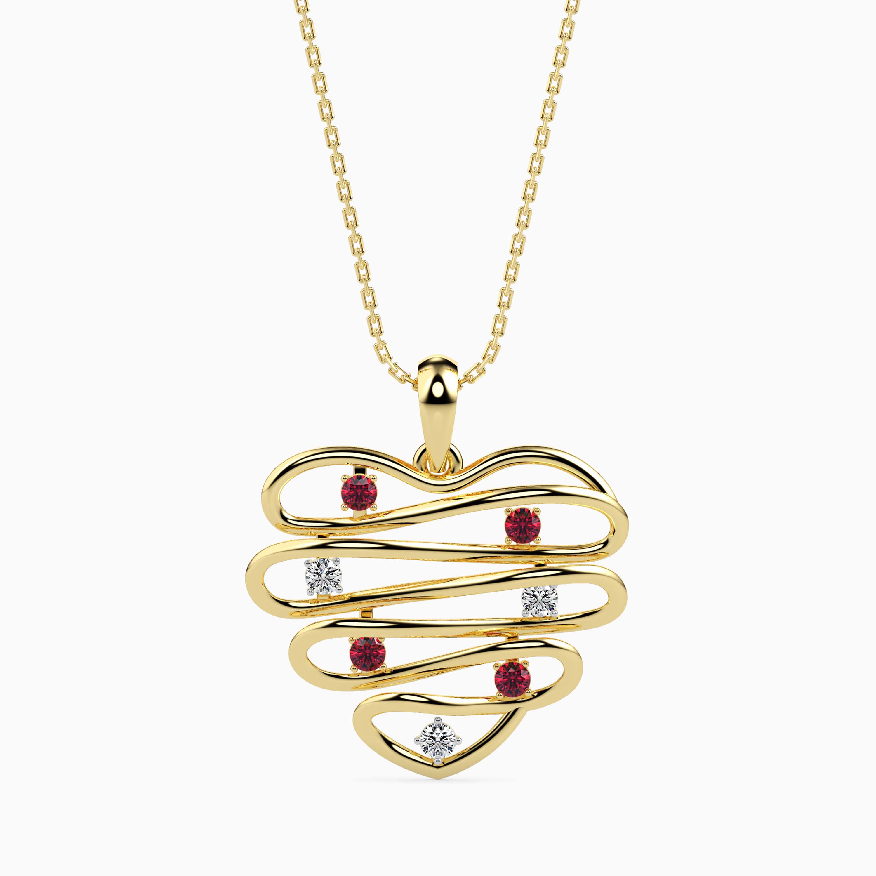 LUSTROUS LINE PENDANT