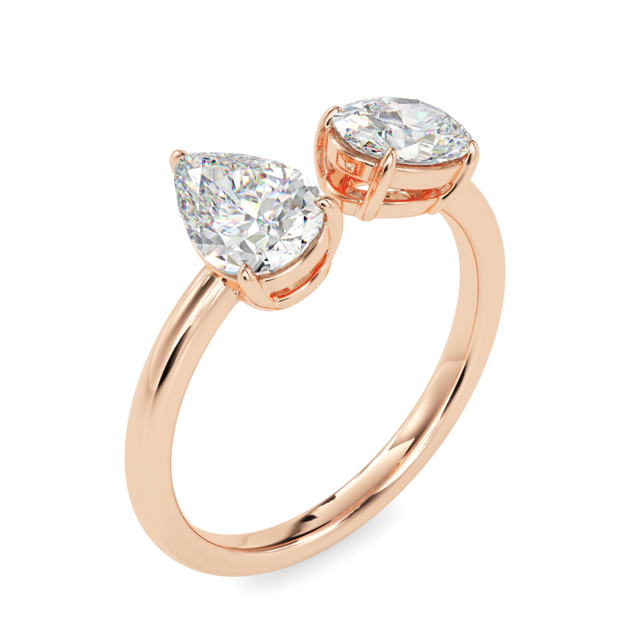 OVALPEAR BLISS RING